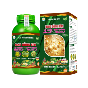 Nano Đồng Kẽm- Sạch Khuẩn - Mát Cây
