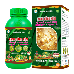Nano Đồng Kẽm- Sạch Khuẩn - Mát Cây